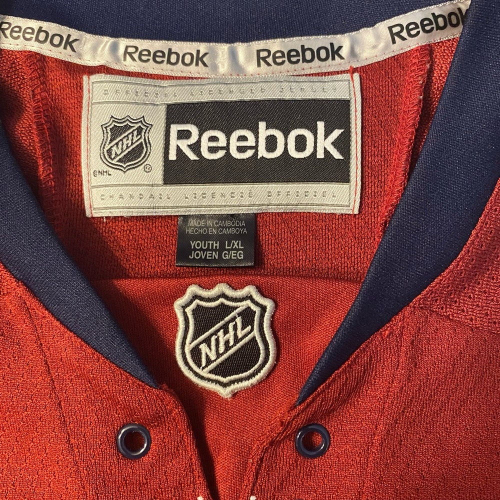 2015 Washington Capitals Winter Classic Jersey Size Youth L/XL - Picture 3 of 5